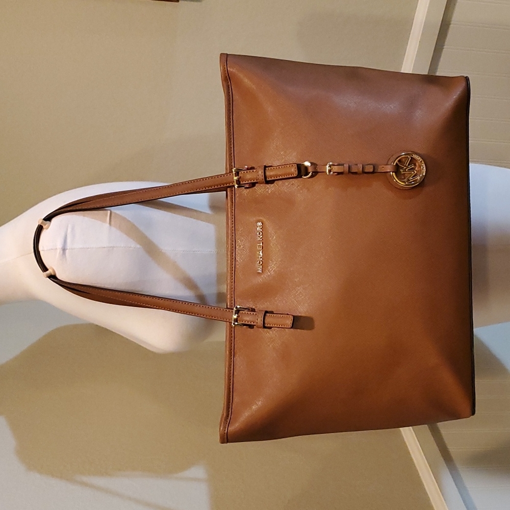 MICHAEL Michael Kors Brown Leather Tote